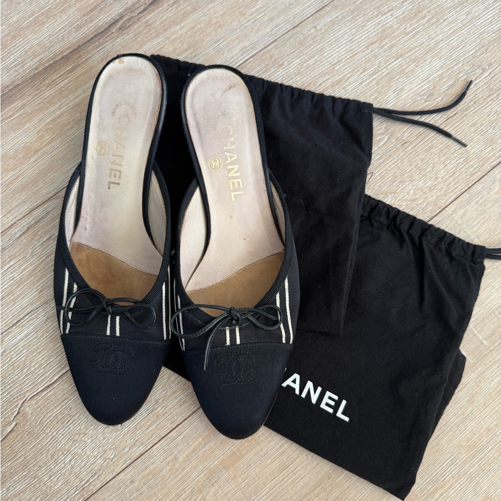 Chanel Heeled Mules